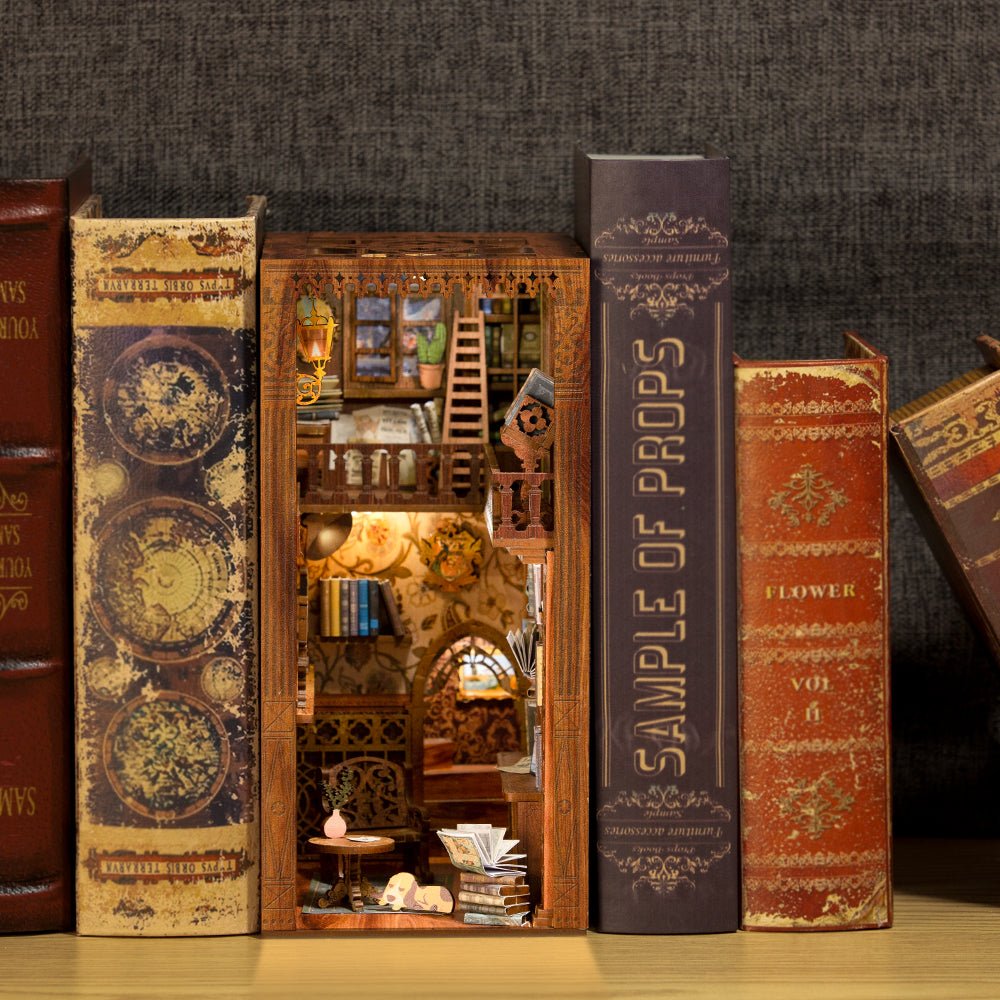 Norviel book nook build in progress